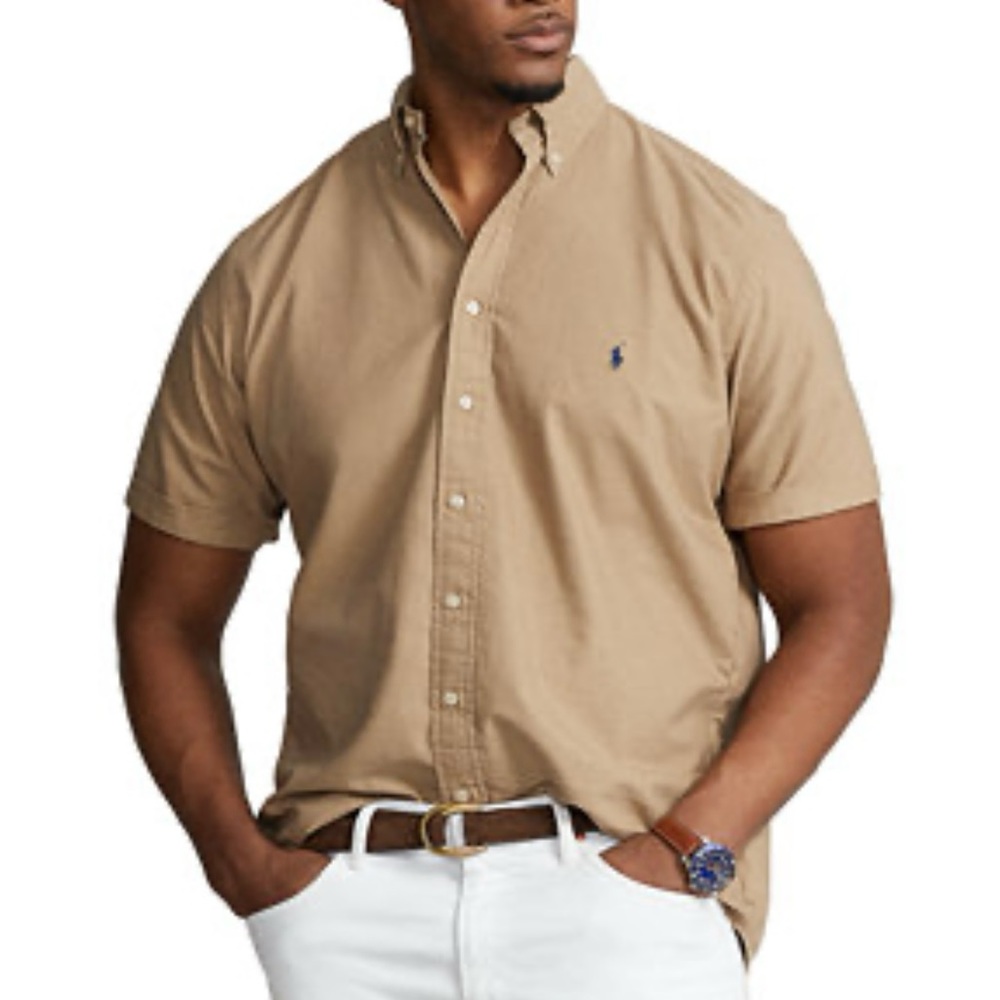 Polo Ralph Lauren Lowell Sport 100% linen short sleeve button down